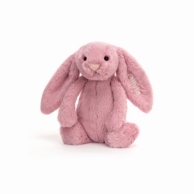 Jellycat Bashful Tulip Bunny Medium New Zealand | PQBRU5290